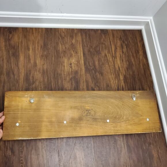 Vintage EdgeComb Solid Wood Carved 4 Mallard Ducks Head-Shaped Hat & Coat Rack - Picture 7 of 11